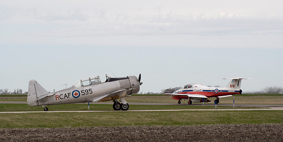 Snowbird By RCAF Trainer