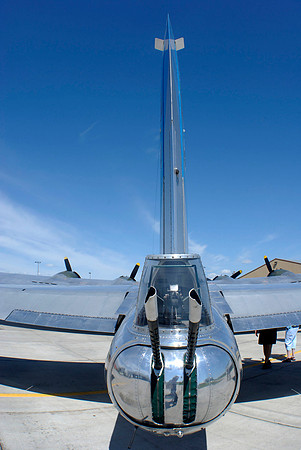 B-17G Tail Gun Vertical