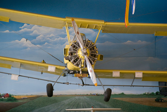 Crop Duster Out Of The Wall