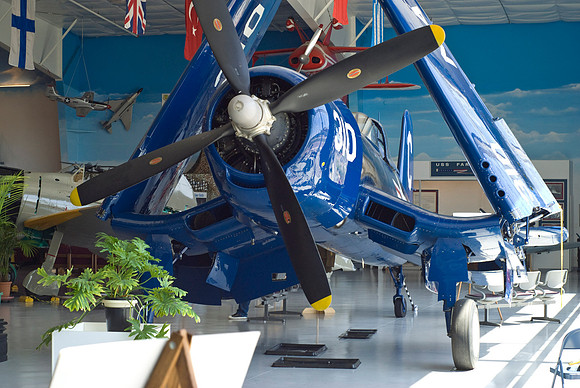 F4U Corsair Nose View