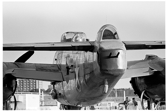 1054.b10a1 B-25 Mitchell tail