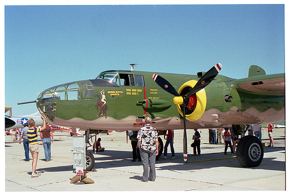 14 B-25J Bronco Bustin' Bomber, port side