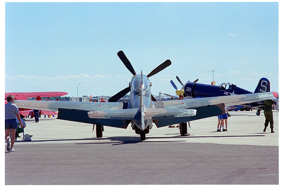 17 P51 Mustang Tail