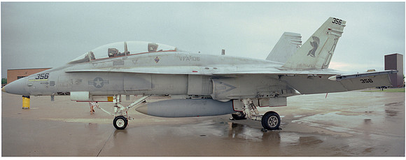 a12,13 FA-18B Hornet Port Side