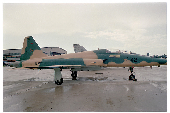 a14 F-5E Tiger Ii Starboard Side