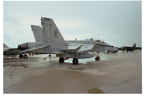 a15 FA-18B Hornet Starboard Side