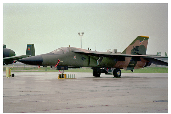 b13 F-111A Aardvark port side