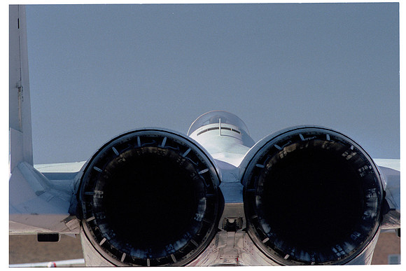 f06 F-15A Eagle tail engines