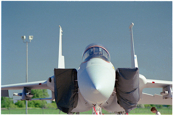 f12 F-15A Eagle nose cockpit