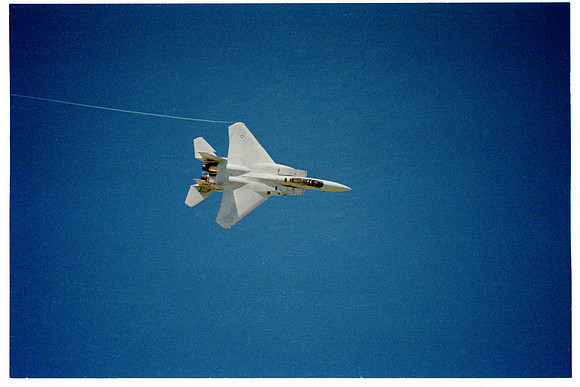 f21 F-15A Eagle top in air
