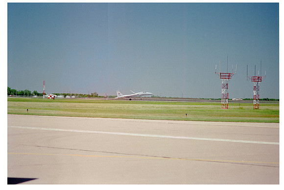 d19i F-15A Eagle Speed Brake Landing