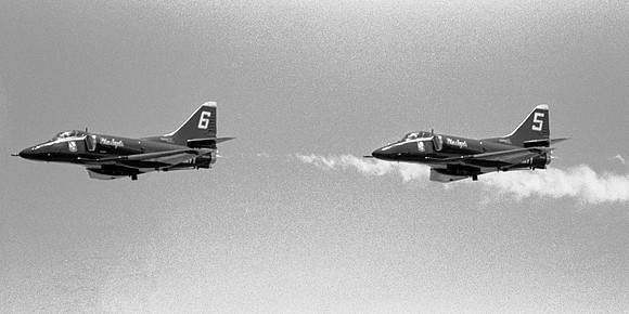 h20 Blue Angels A-6 #5 #6 pass