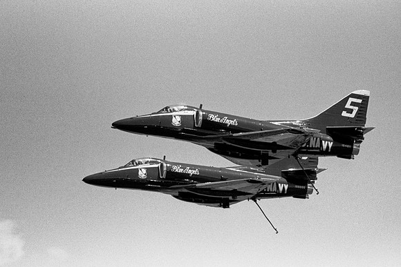 h23 Blue Angels A-6 #5 #6 pass hooks out