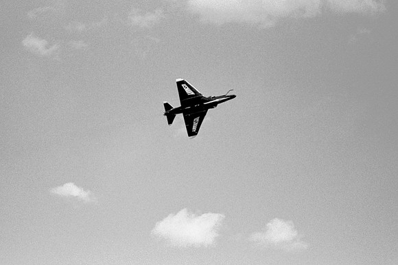 h33 Blue Angels A-6 knife edge pass