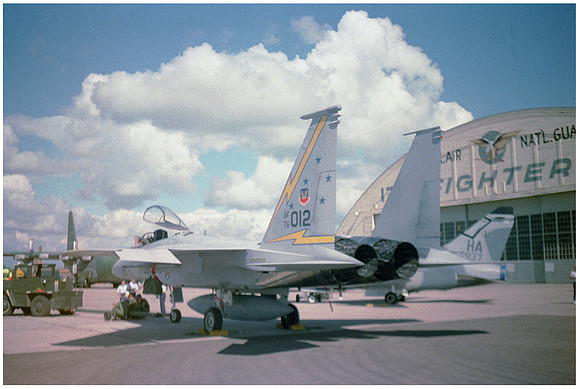 17 F-15A Eagle tail