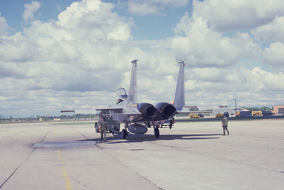 16 F-15A Eagle tail