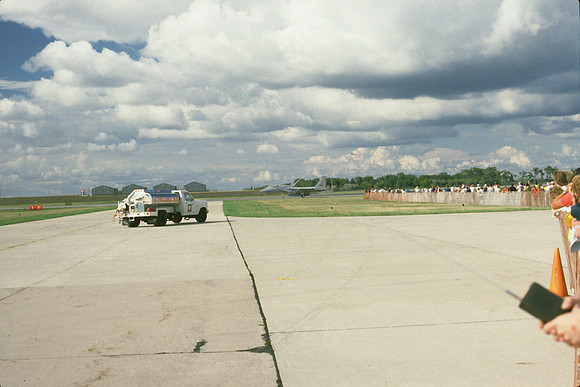 22 F-15A Eagle port side taxi