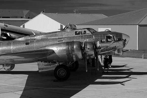 B-17G Nice View, But Not For Long