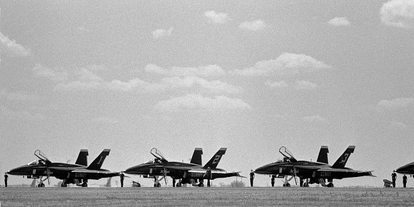 1088.08 Blue Angels FA-18 #1-3 on ground