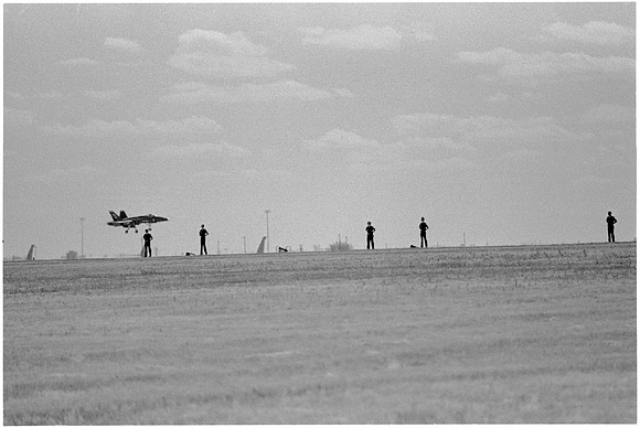 1088.24 Blue Angel FA-18 #3 landing