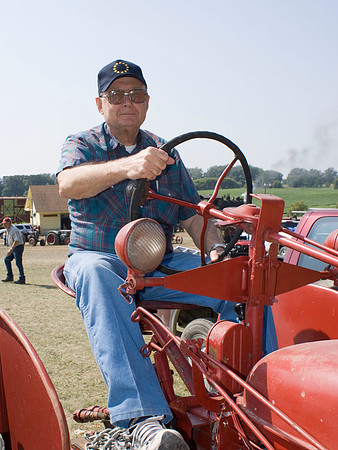 Gene Maas At The Wheel