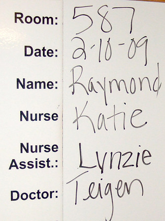 Room Chart