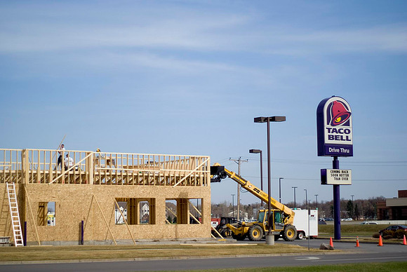 Taco Bell Under Construction