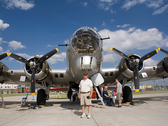 Blake Peterson With Aluminum Overcast