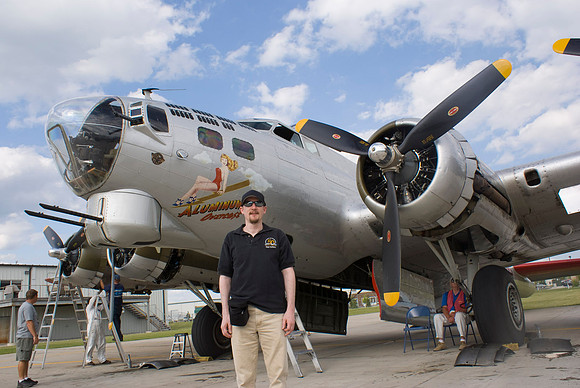Craig With "Aluminum Overcast"