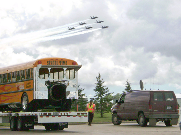Jet School Bus