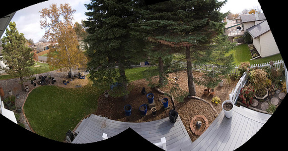 Backyard Over The Deck