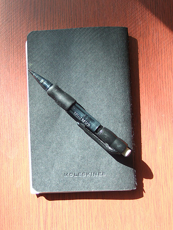 Moleskine and Pen