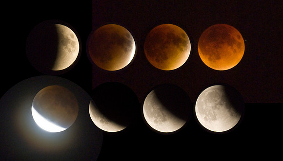 Lunar Eclipse Montage