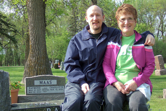 Mom And I At Riverside