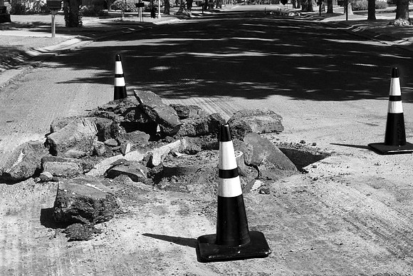 Broken Pavement 2