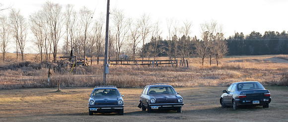 Store Site Behind Trees