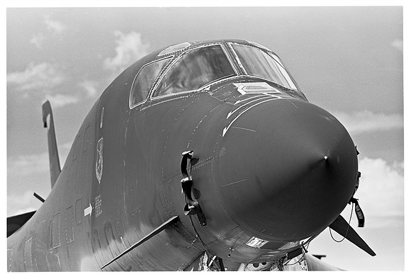 a09 B-1B Lancer cockpit, nose