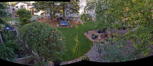 Backyard From Ladder