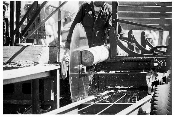 05 sawing log