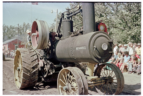 11 Russell tractor in parade