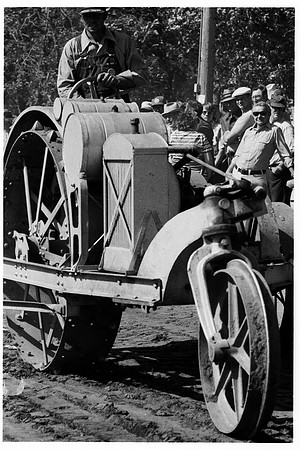 22 Little Bull Tractor in parade