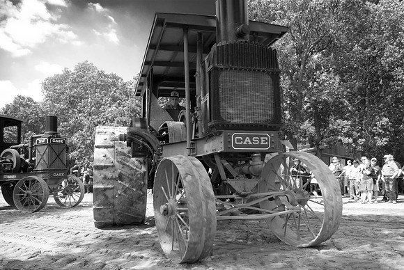 Old Case Steam Tractor