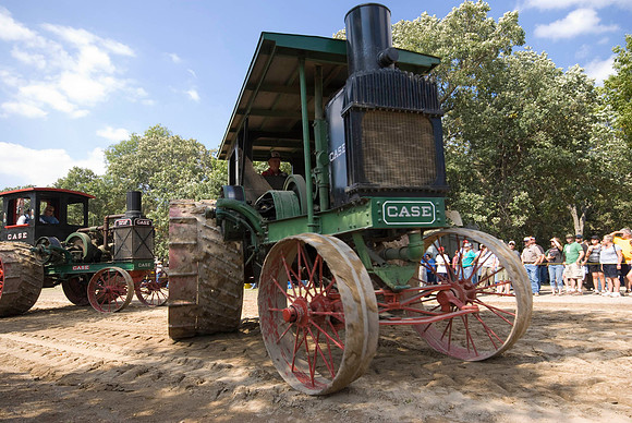 Old Case Steam Tractor