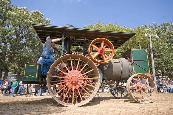 Old Steam Tractor