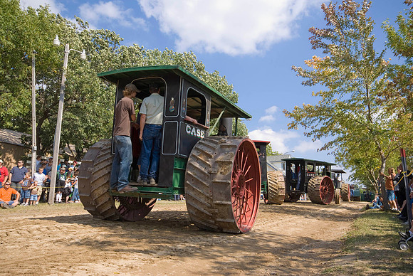 Old Case Steam Tractor