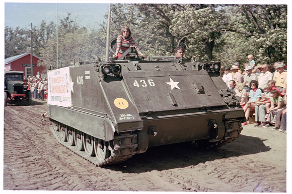 13 MN ANG APC in parade