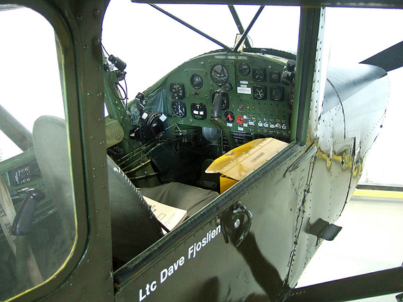 Taylorcraft L-2 Cockpit