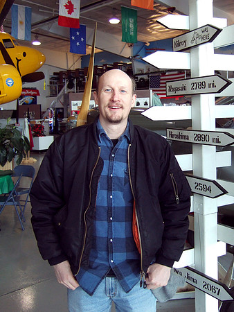 Craig Maas With Mile Marker
