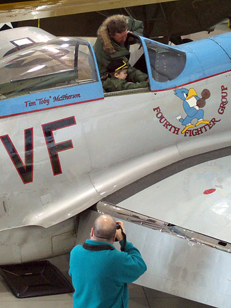 Showing P51 Cockpit