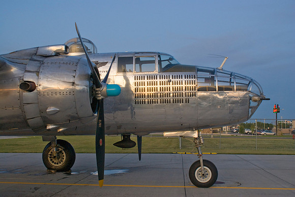 Evening Falls On Miss Mitchell